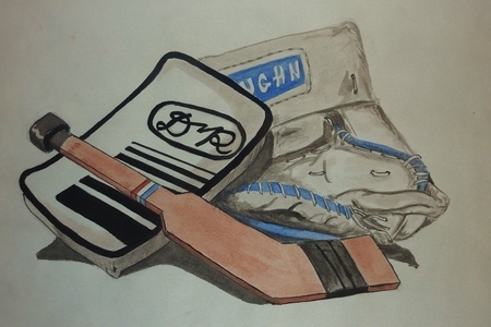 Blocker and Glove
