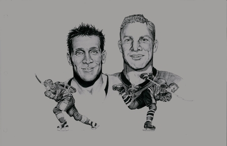 Brett and Bobby Hull